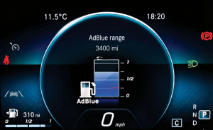mercedes adblue fault