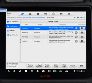 Jaguar F-Pace AdBlue Fault