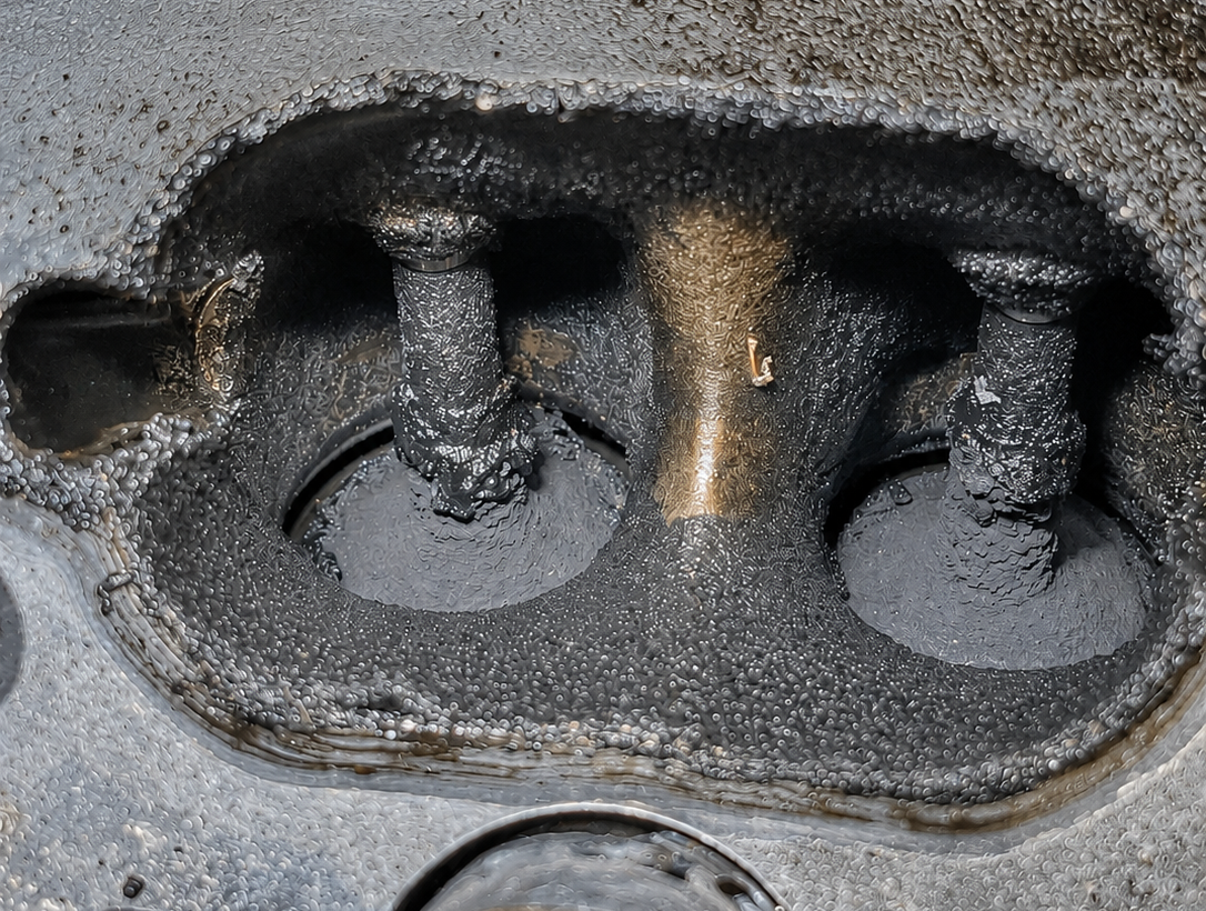 VW Intake Valve Carbon Buildup
