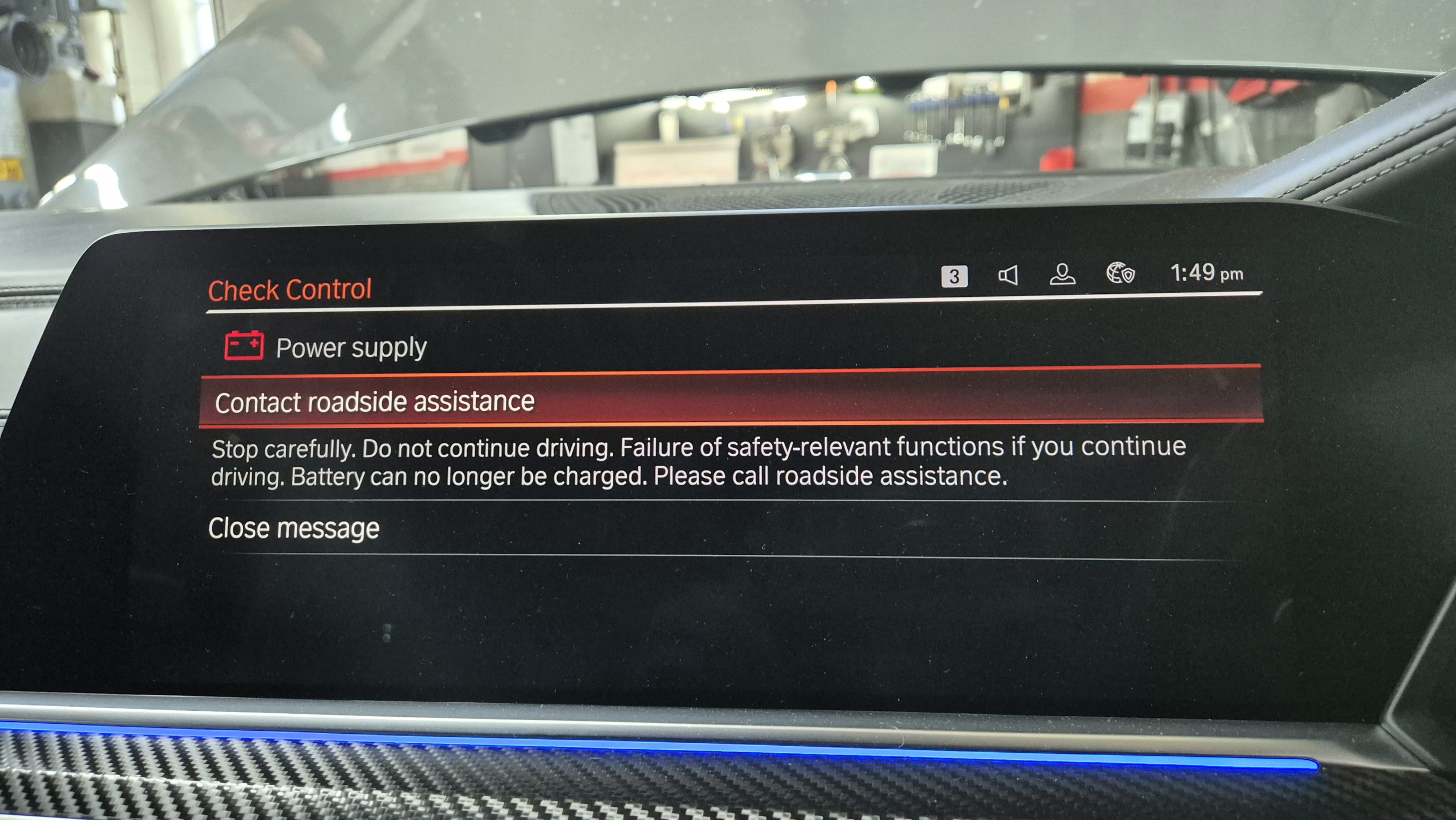 BMW Fault Code 030E0A